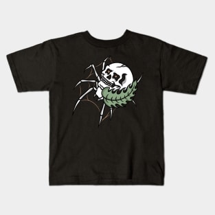 Spider skull Kids T-Shirt